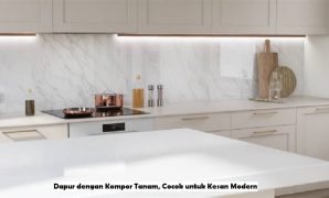 Dapur dengan Kompor Tanam