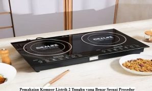 Kompor Listrik 2 Tungku