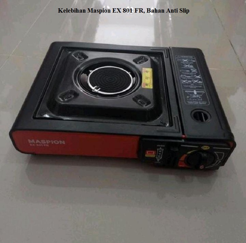 Kelebihan Maspion EX 801 FR, Bahan Anti Slip